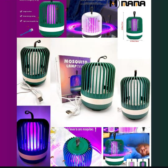 Portable Electric USB Mosquito Killer Safe Non-Toxic With Night Light