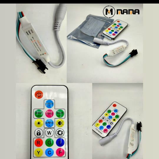 LED Remote Controller 14Key 300 Colour Modes for DC 5V-12V Dream Colour LED Strip Module