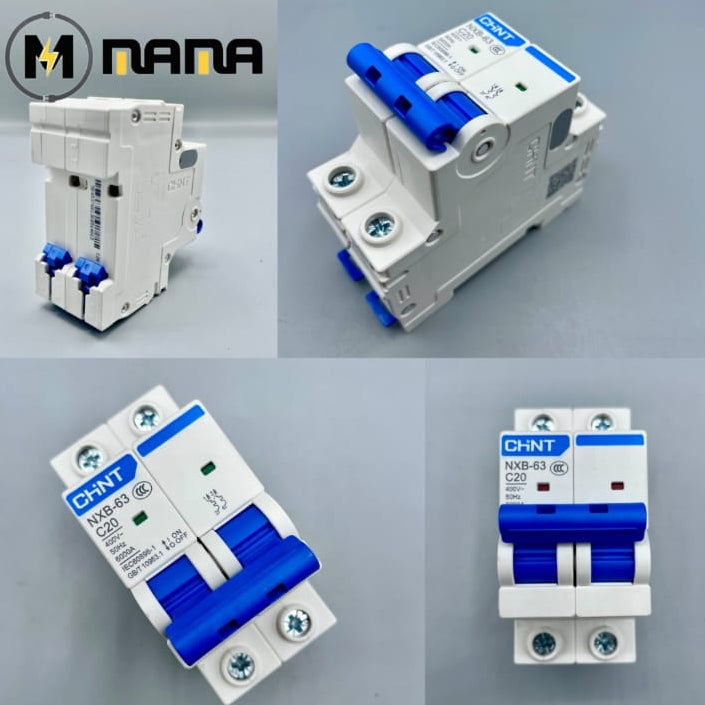 Circuit Breaker NBX-63 Series Air Switch Electric Meter 2P