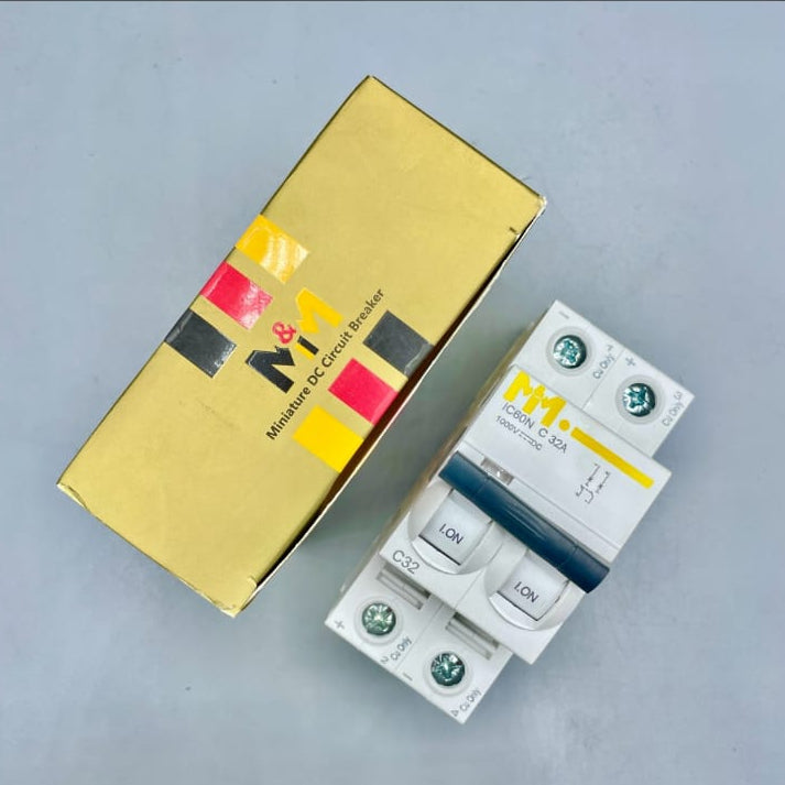 M&M (MCB) DC Circuit Breaker 32AMP